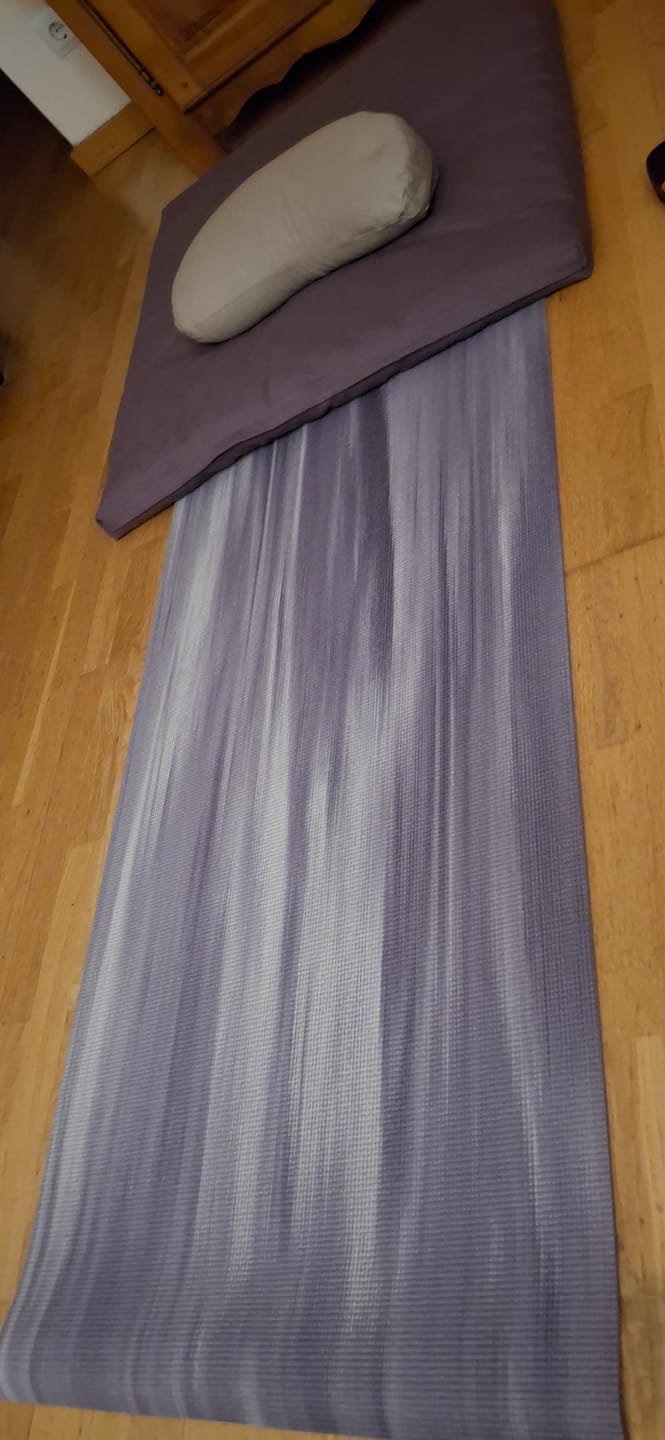 Customer photo review of Esterilla para Yoga y Pilates Ganges - 6 mm