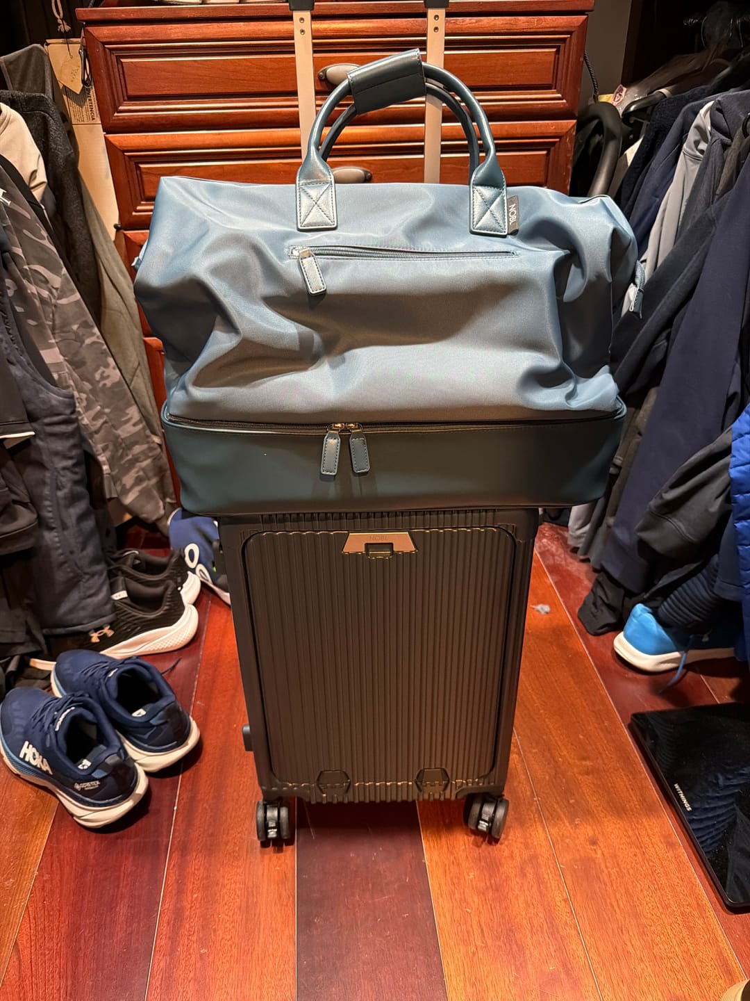 Customer photo review of Carry-On: All-in-One Expandable