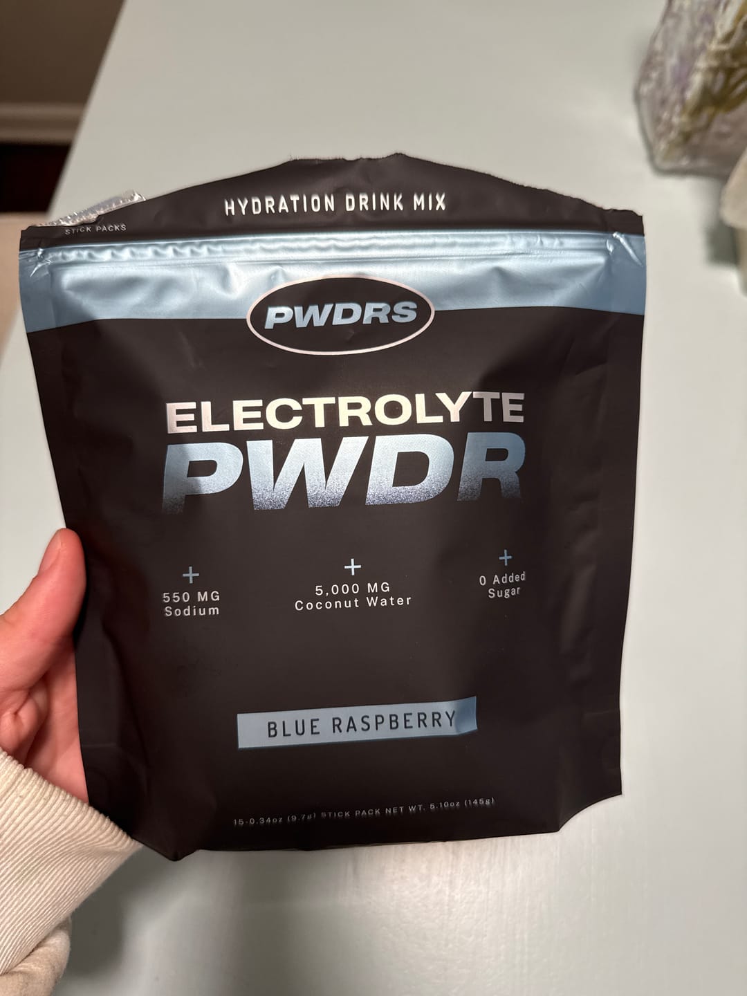 Customer photo review of ELECTROLYTE PWDR