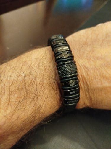 Customer photo review of Bracelet: Black