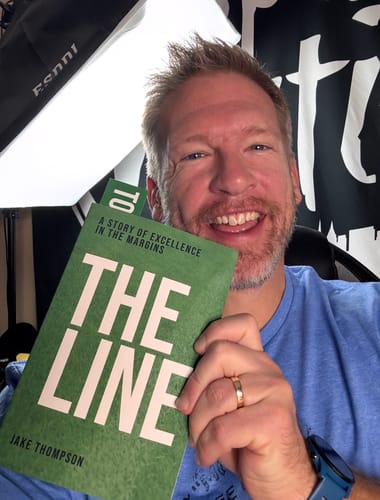 Customer photo review of (PREORDER) The Line: A Story of Excellence in the Margins