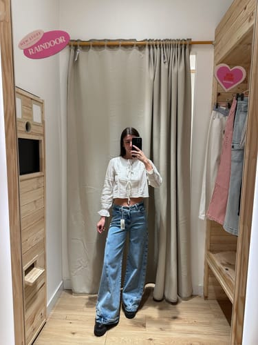 Customer photo review of Pantalón Invertido Blue