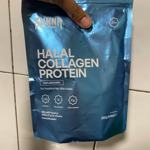 Customer photo review of Halal Collagen Protein