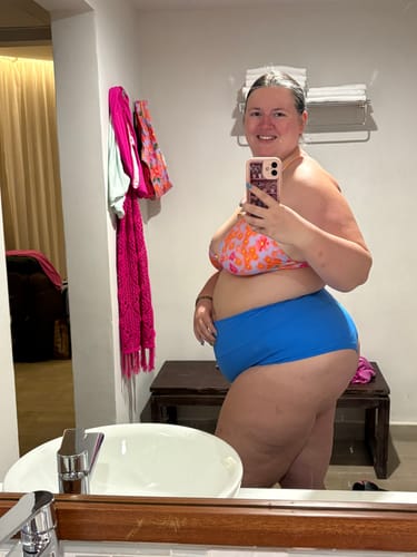 Customer photo review of *NEW* ‘Less Cheeky’ High Rise Bottoms