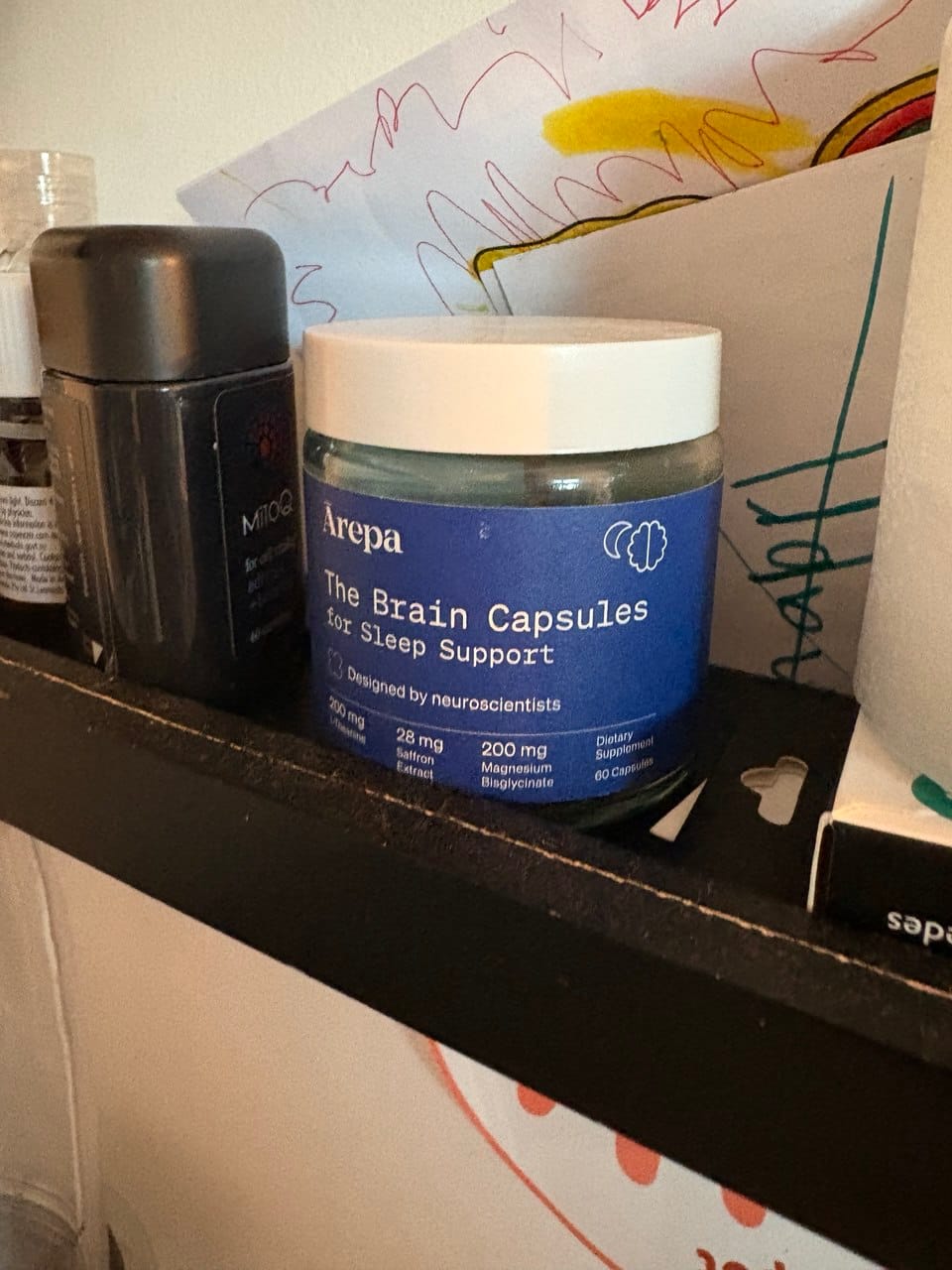 Customer photo review of The Brain Capsules for Sleep Support