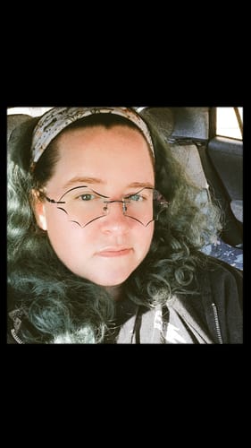 Customer photo review of Batty Eyeglasses