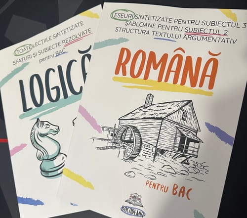 Recenzie cu fotografie de la un client despre Pachet Bacalaureat (Română + Logică) Bacademia