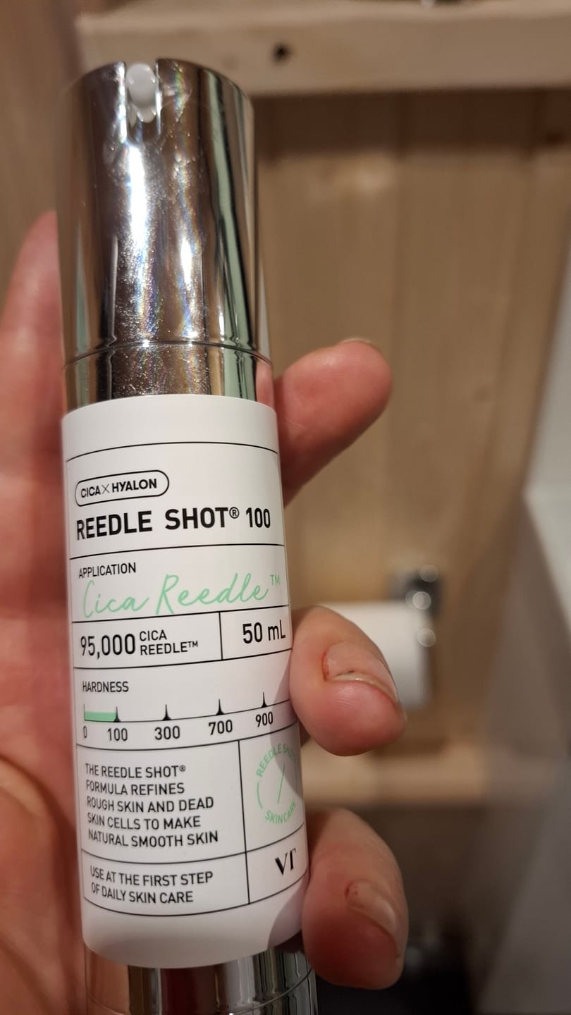Customer photo review of Serums-būsteris ar mikroadatām VT Cosmetics Reedle Shot 100