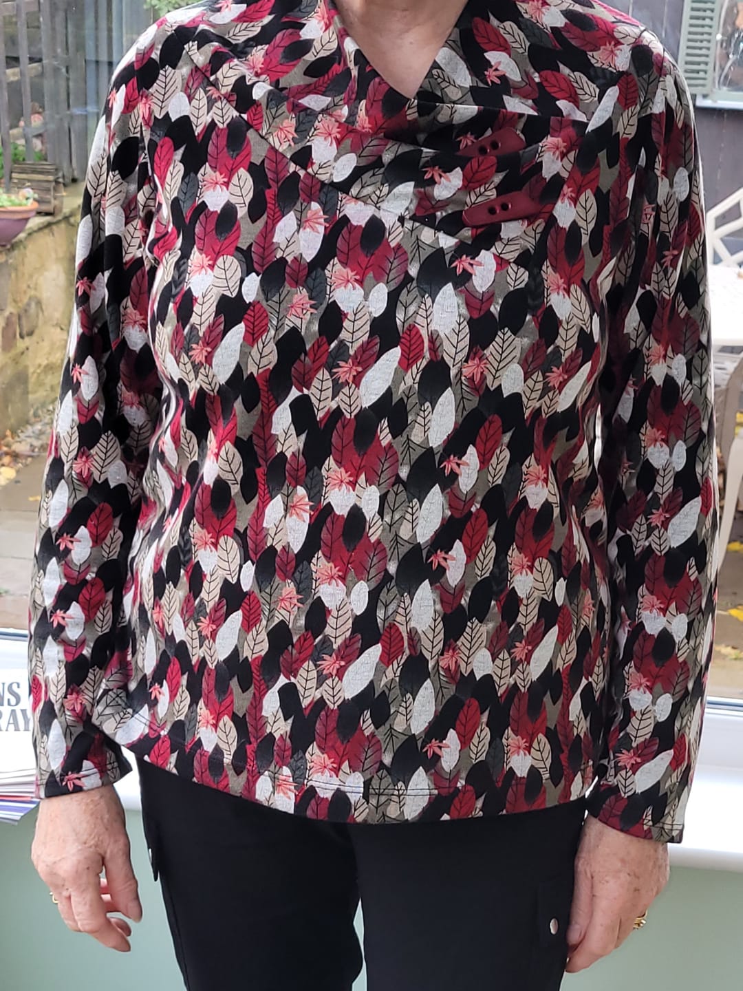 Customer photo review of Autumn Forest Digital Modal-Touch Jersey Fabric