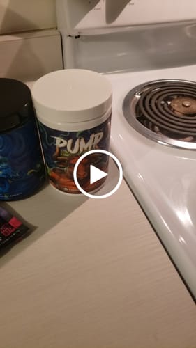 Customer video review of PUMP STIM FREE PRE-WORKOUT