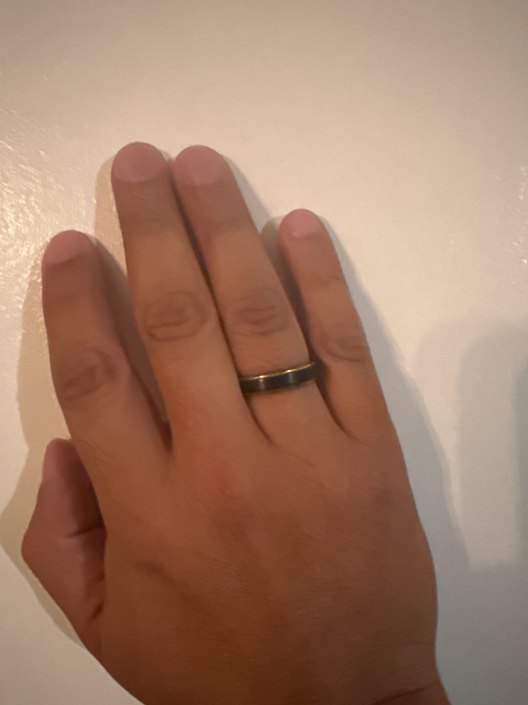 Customer photo review of Anillo Night's Watch - Tungsteno