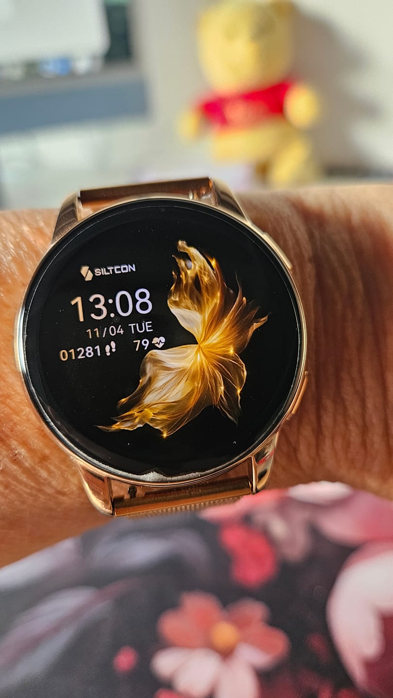 Customer photo review of Siltcon® Auréa Smartwatch Dames Goud