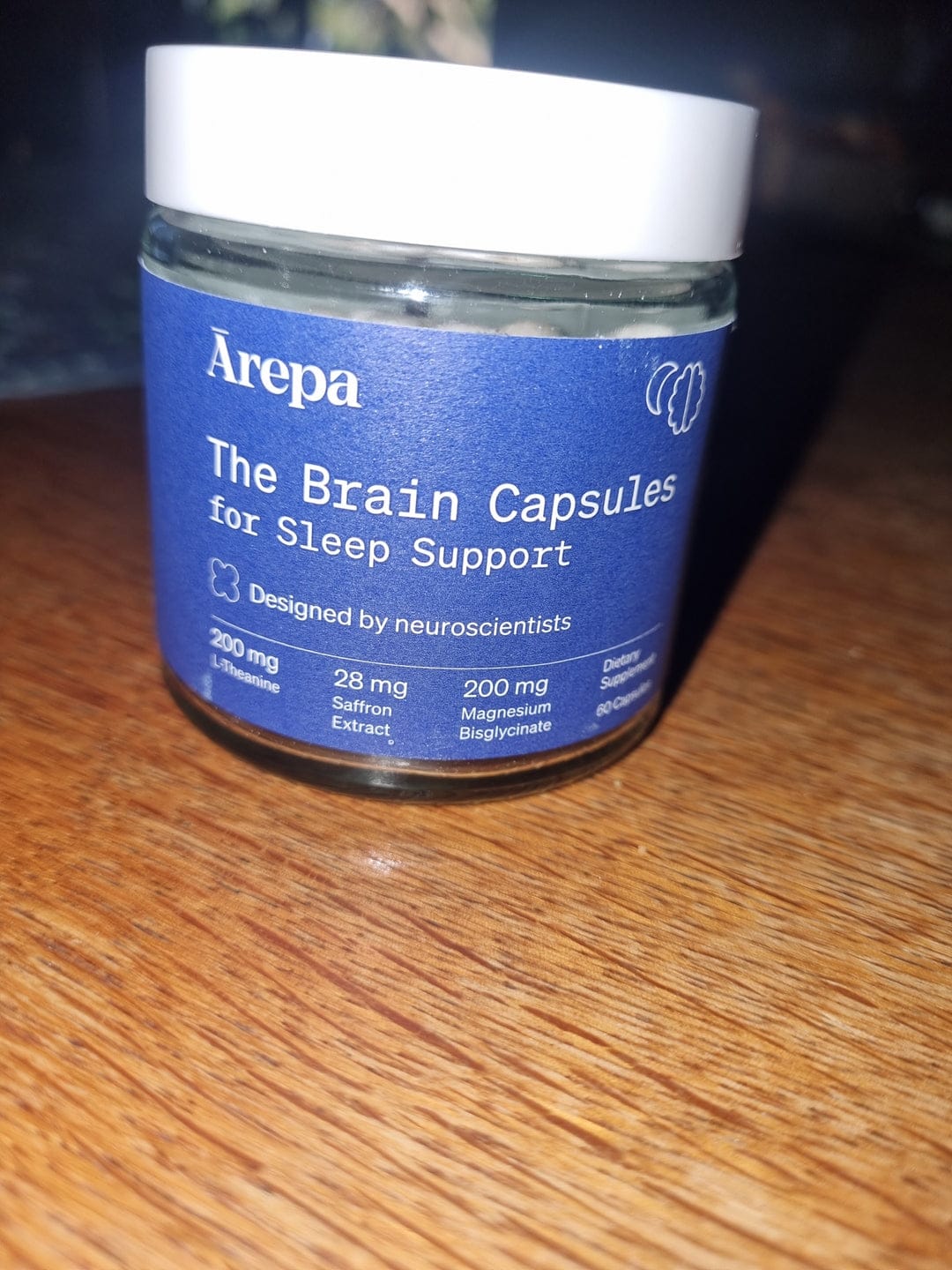 Customer photo review of The Brain Capsules for Sleep Support