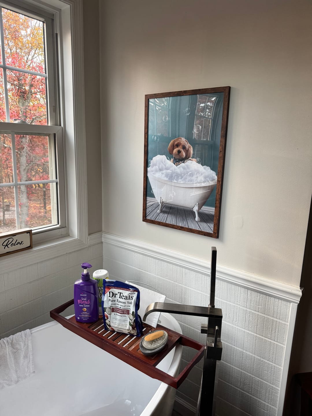 Customer photo review of Fun in the tub - Personalized Poster