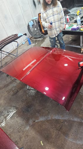 Customer photo review of Phantom Red Paint Basecoat