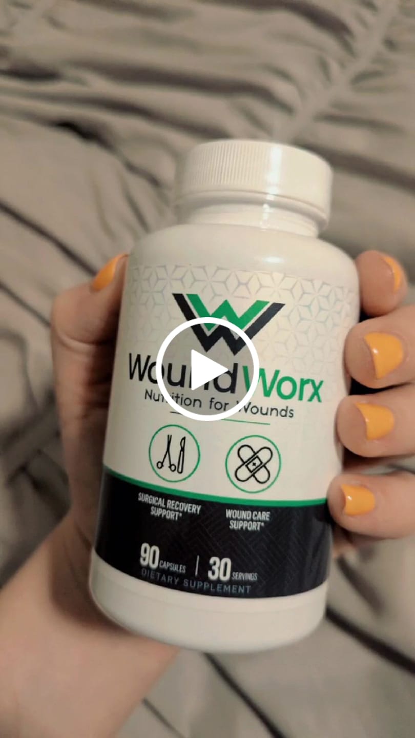 Customer video review of WoundWorx Surgery Supplement