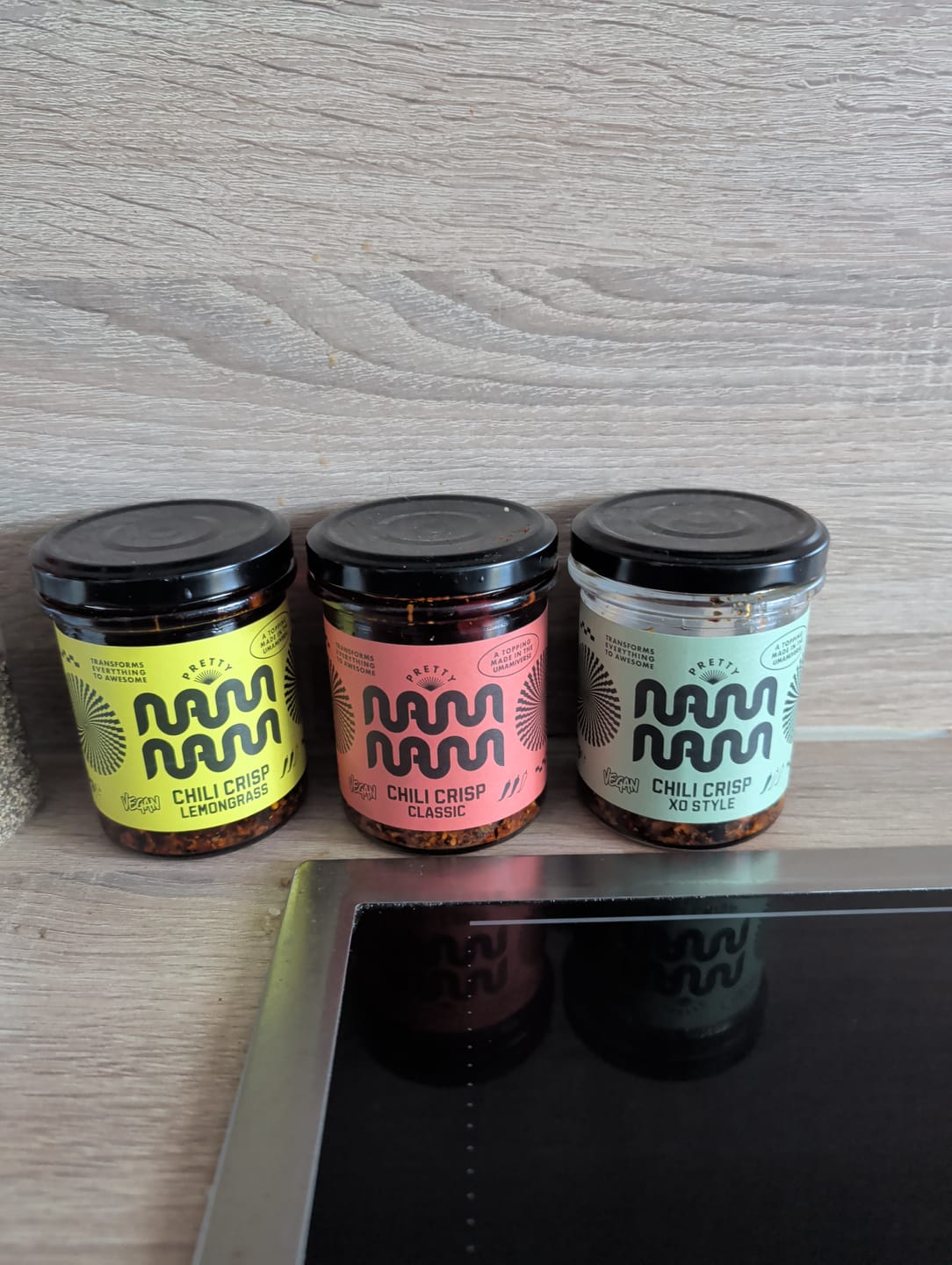 Customer photo review of CHILI CRISP "UMAMIVERSE" SETS