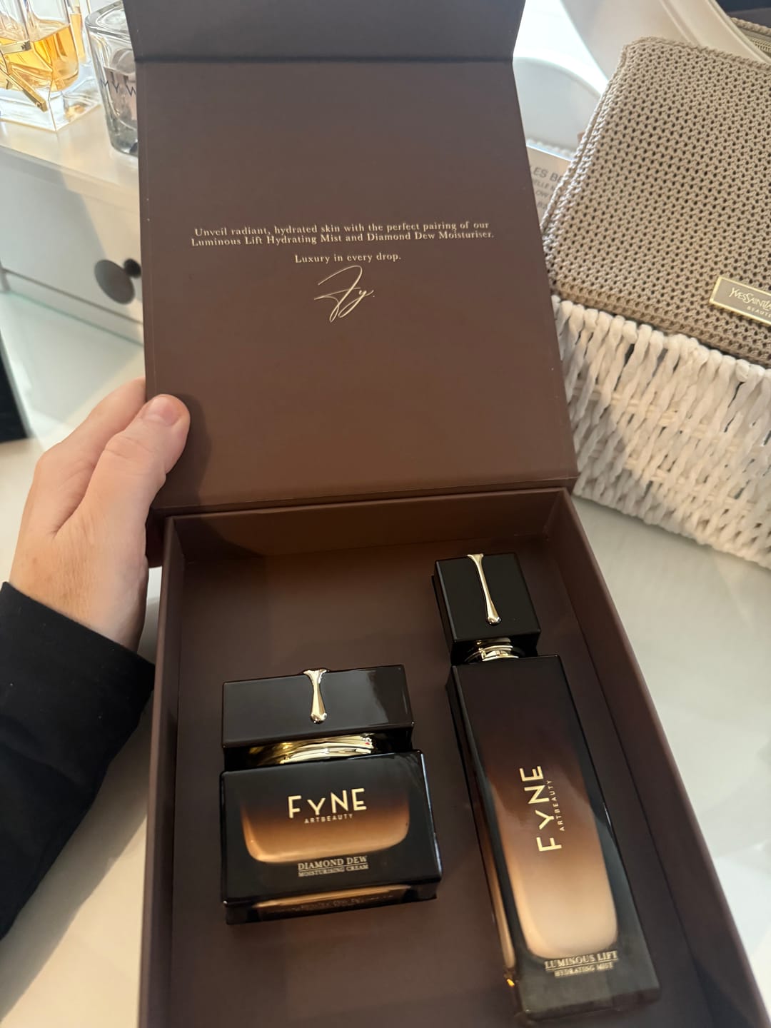 Customer photo review of MIST & MOISTURISER DIAMOND DUO