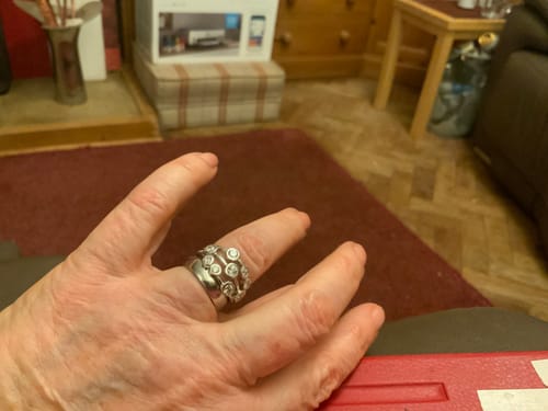 Customer photo review of Versa Lab Grown Diamond 1Ct Candy Premium Ring