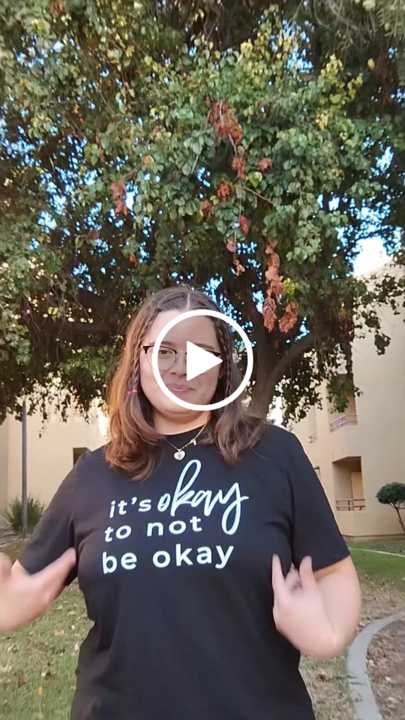 Customer video review of It's Okay To Not Be Okay T-Shirt