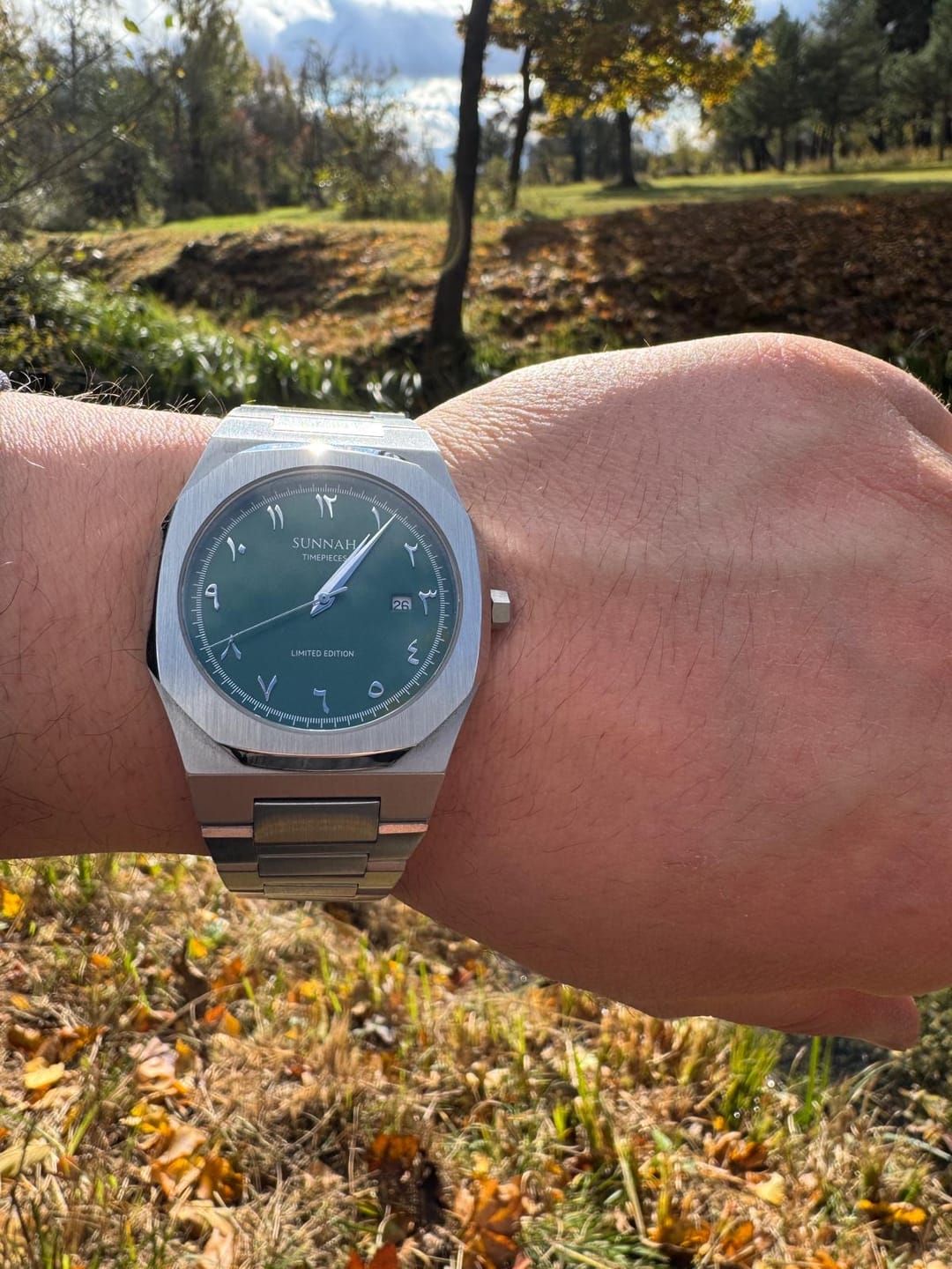 Customer photo review of MEN: Sharp Premium Steel 3.0 Smaragd Green