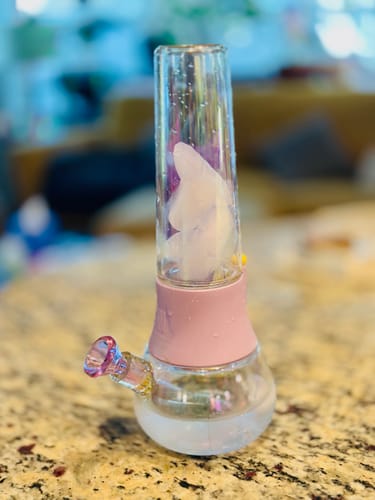 Customer photo review of Bong Ice Catcher Tube Iridescent
