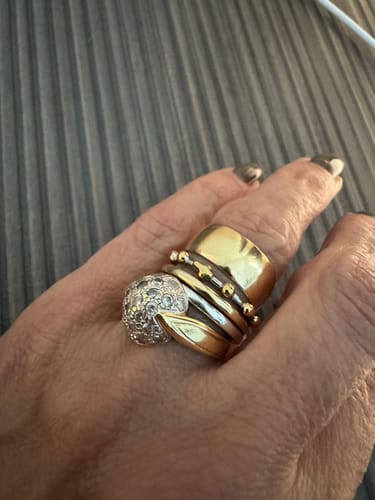 Customer photo review of BELIEF ROSARY -Silver- Ring