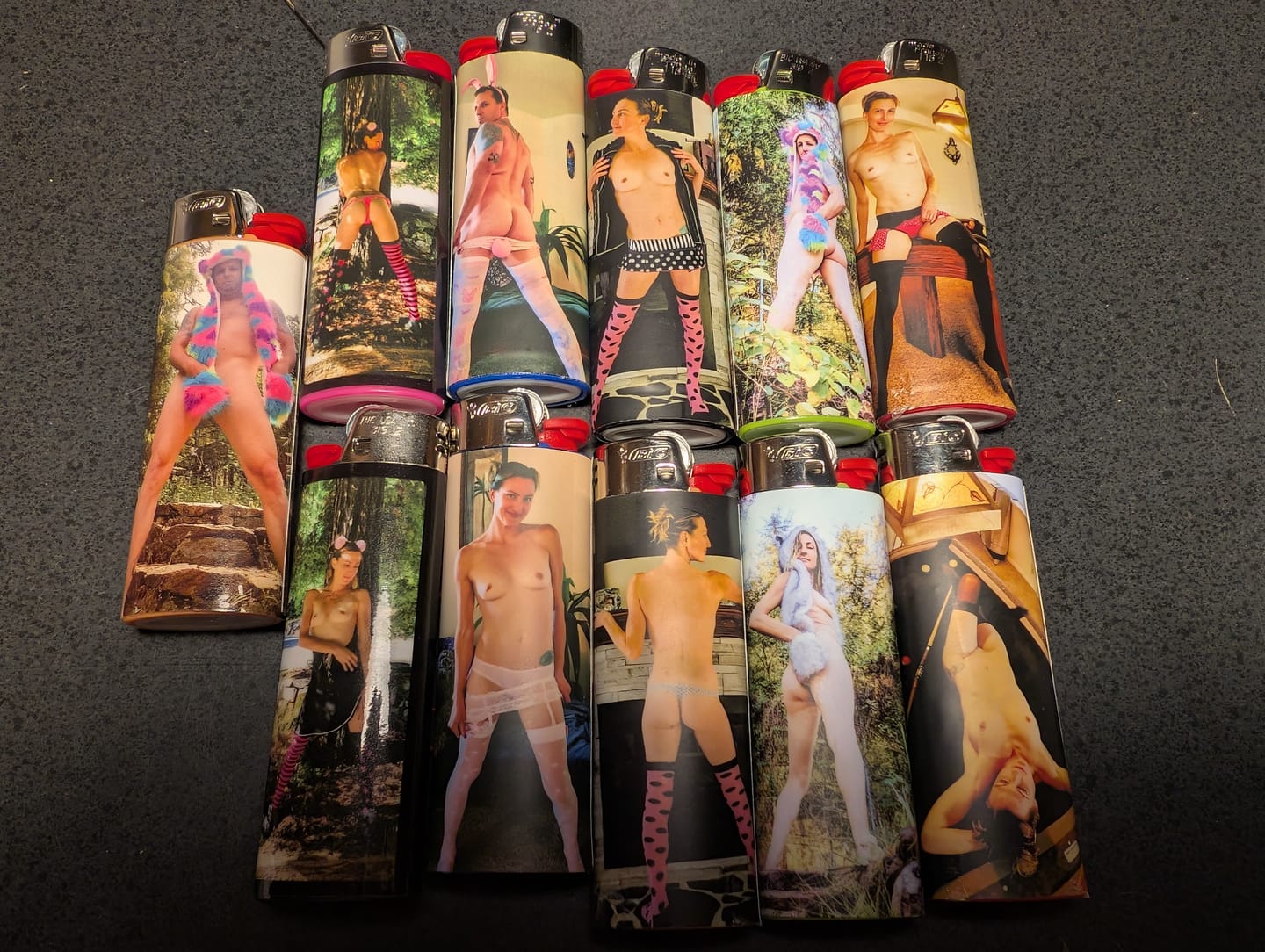 Customer photo review of Lighter Wrap Stickers