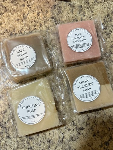 Customer photo review of JOANA'S SKIN SECRETS SOAP COLLECTION