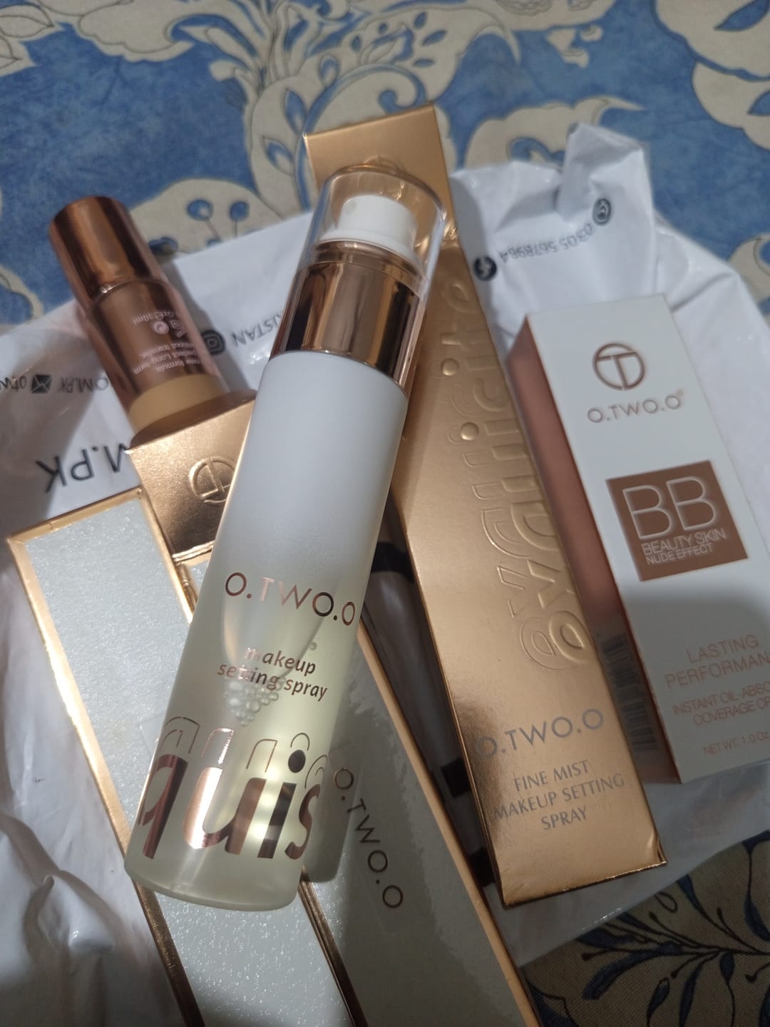 Customer photo review of O.TWO.O EXQUISIT SETTING SPRAY
