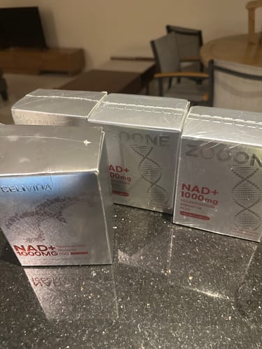 Customer photo review of NAD+ Berry Flavor Drink Mix Celivida®