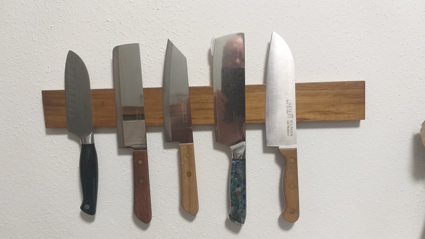 Customer photo review of Magnetische Holzleiste Kōyōju