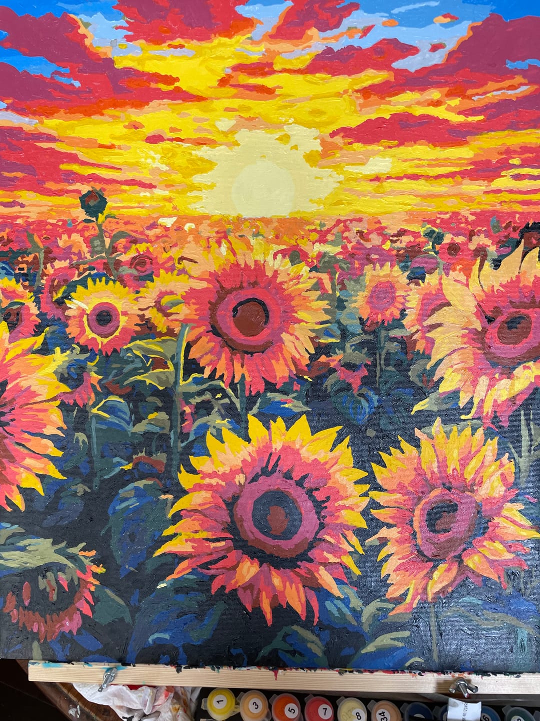 Customer photo review of Sunflower Dusk