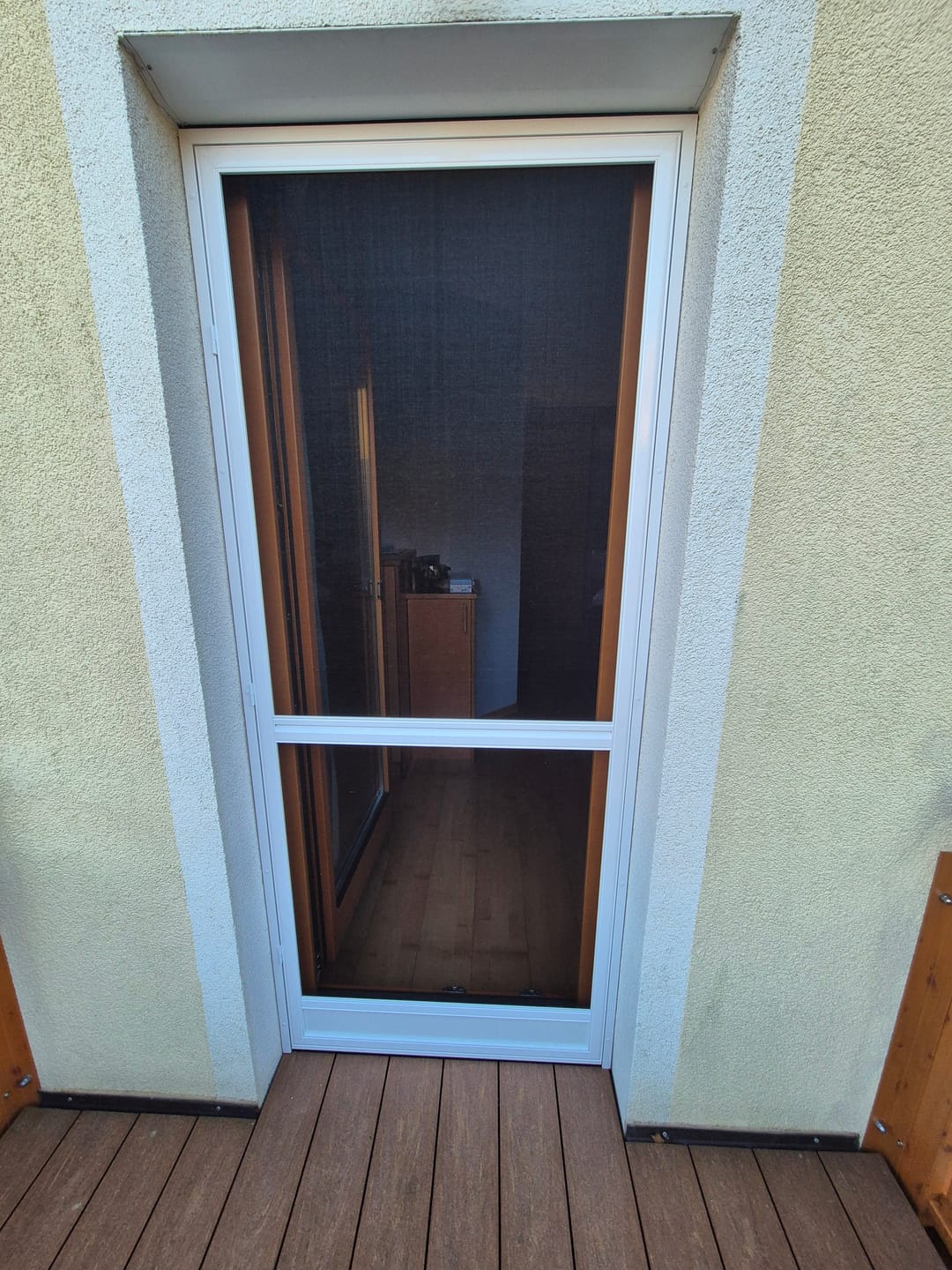 Customer photo review of Fliegengitter-Tür