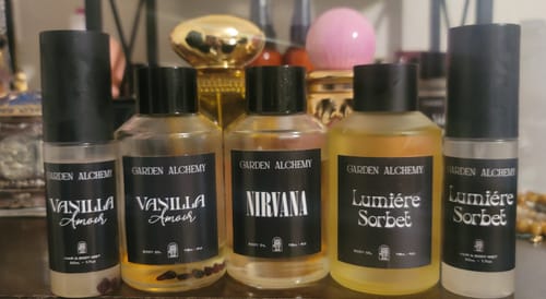 Customer photo review of LUMIERE SORBET BODY OIL
