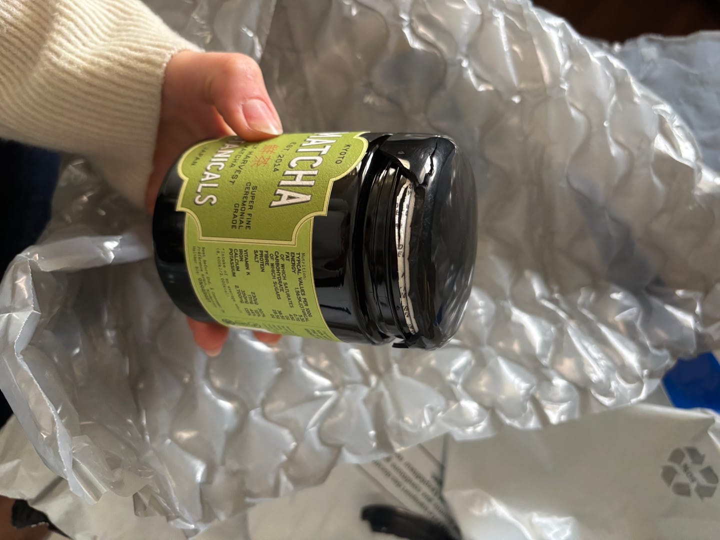 Customer photo review of Récolte Précoce | Matcha Cérémonial