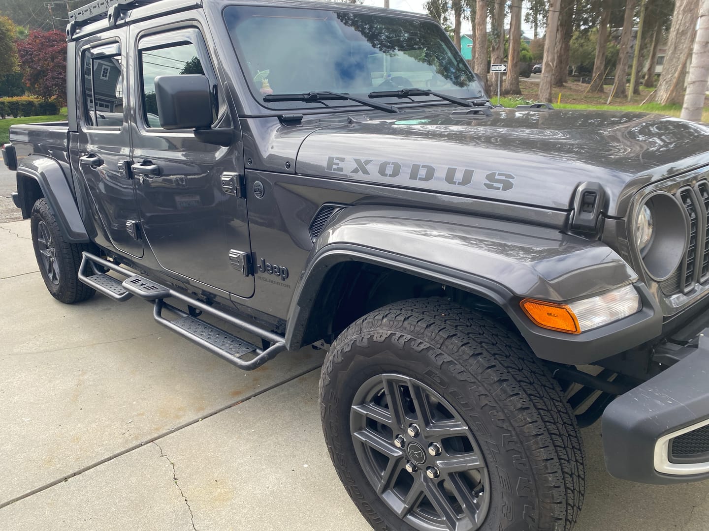 Customer photo review of Premium Hood Lettering | Set of 2