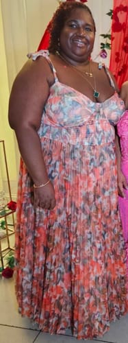 Customer photo review of brianna gown