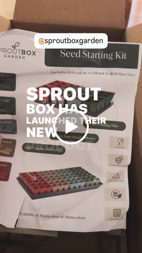 Customer video review of Seed Starting Kit