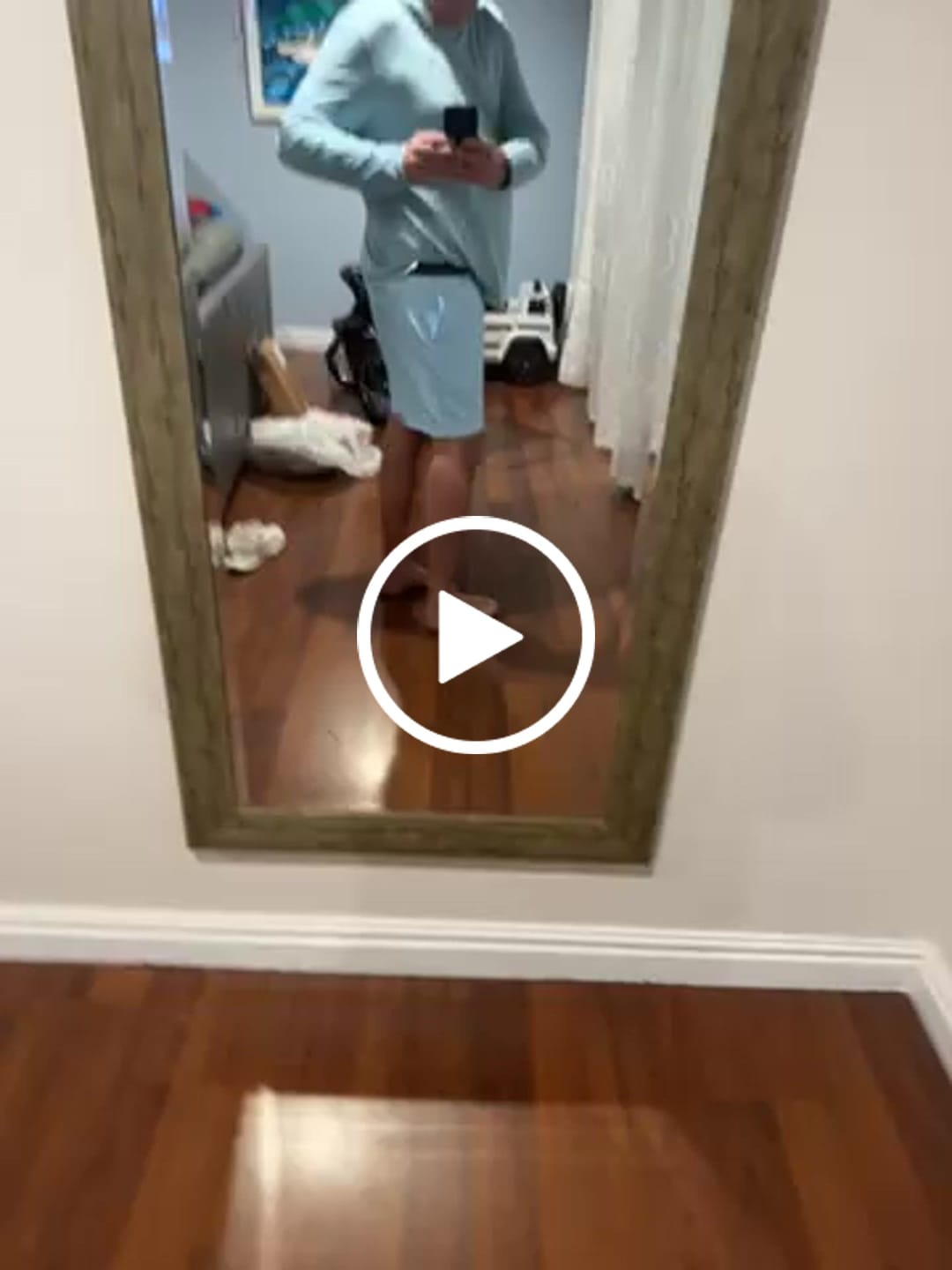 Customer video review of Infinity Golf Shorts 7"
