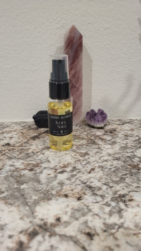 Customer photo review of 1OZ SAMPLE BODY OIL