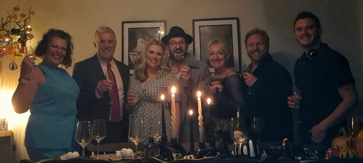 Customer photo review of Broadway Murder Mystery Game Kit