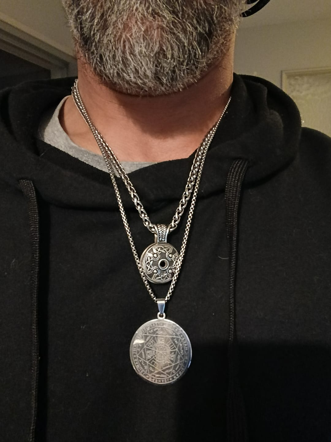 Customer photo review of Pendentif Sceau des 7 Archanges
