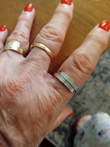 Customer photo review of Ayatul Kursi Spiral Ring