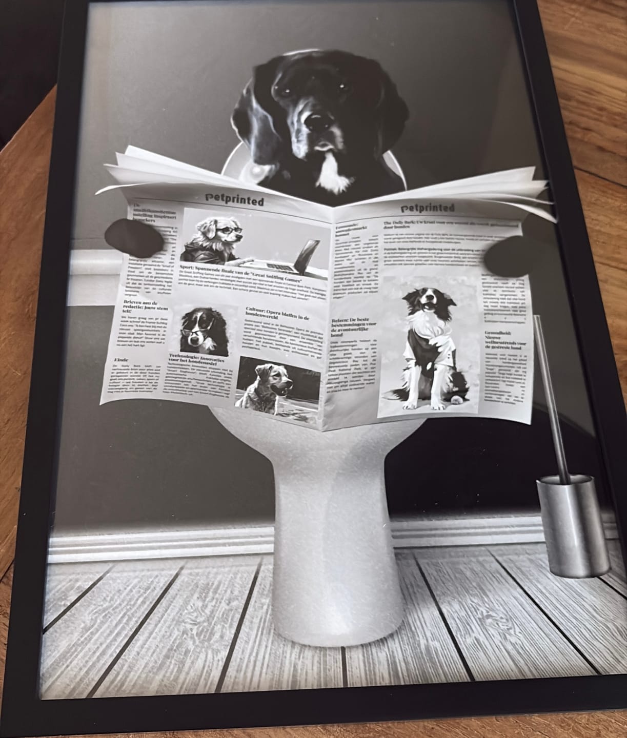 Customer photo review of Belangrijke sessie -  Gepersonaliseerde poster