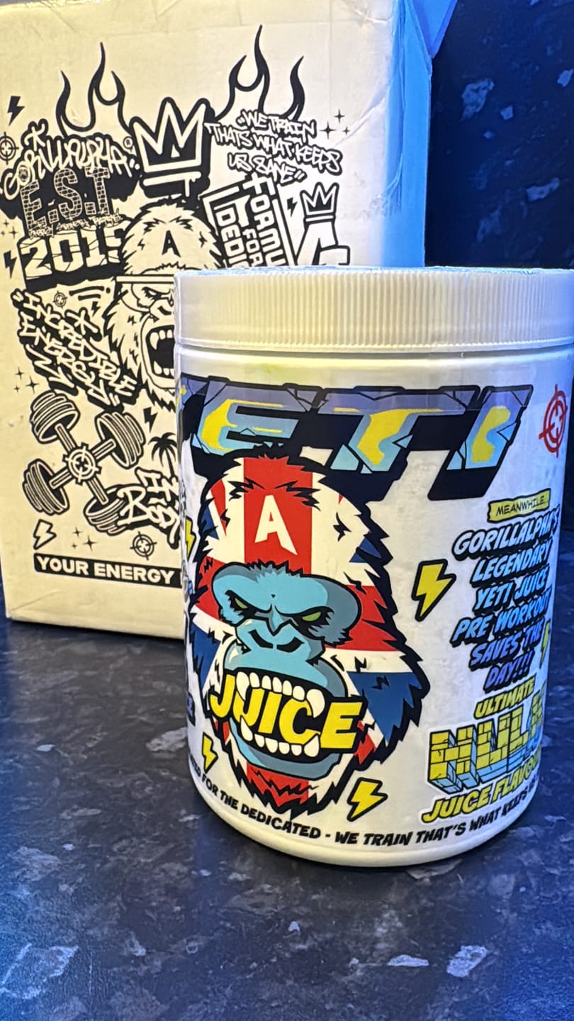 Customer photo review of New Yeti Juice® - Ultimate Hulk Juice Flavour