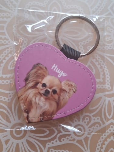 Heike K. review of Haustierportrait - Individueller Schlüsselanhänger image 1 out of 1