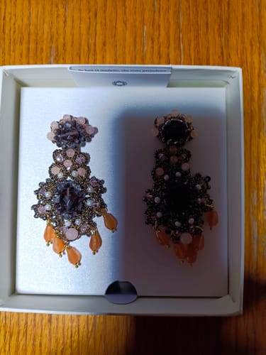 Customer photo review of Orecchini Adelaide