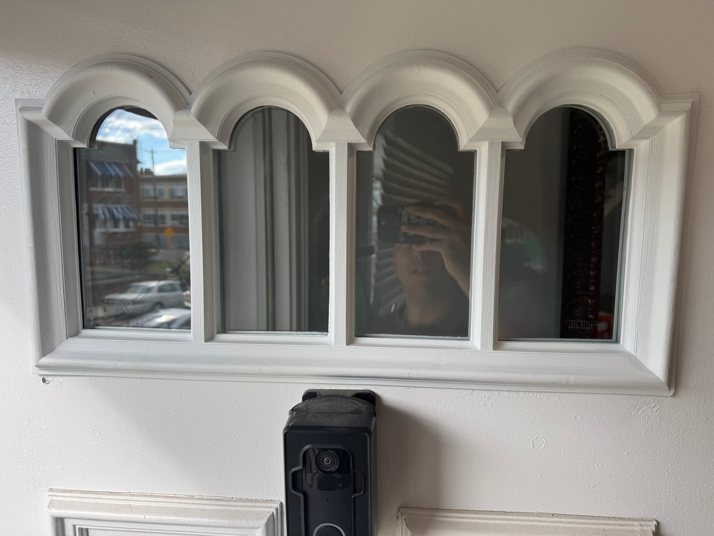 Customer photo review of Clear Arcade Glass and Frame Kit (24" x 12" Frame Size)