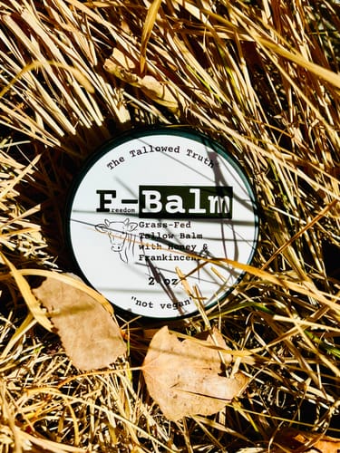 Customer photo review of F-Balm - Premium Anti-aging Tallow Balm - 2 oz